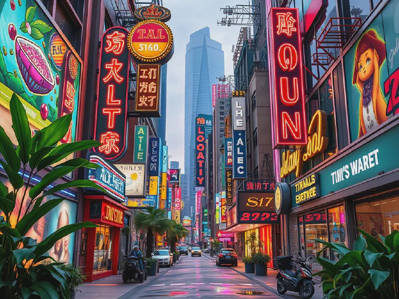 10 Eye-Catching Gigantic Signs That Transform Spaces